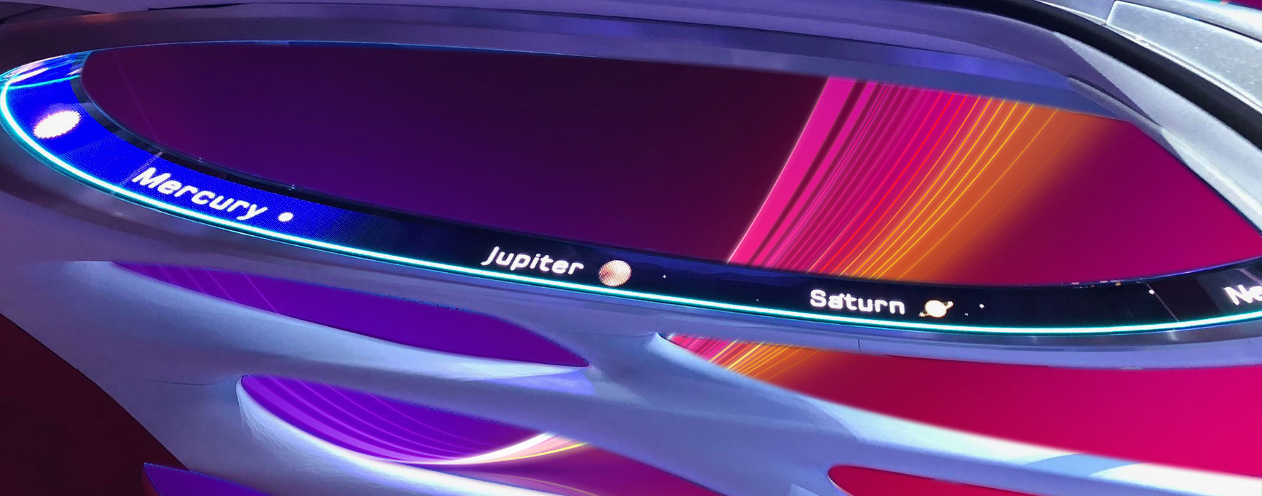 flexibles hochauflösendes LED Display